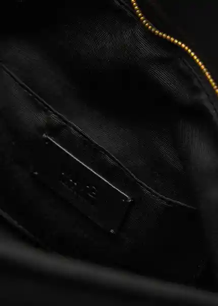 Bolso M Noah Negro Talla 99 Mujer Mango