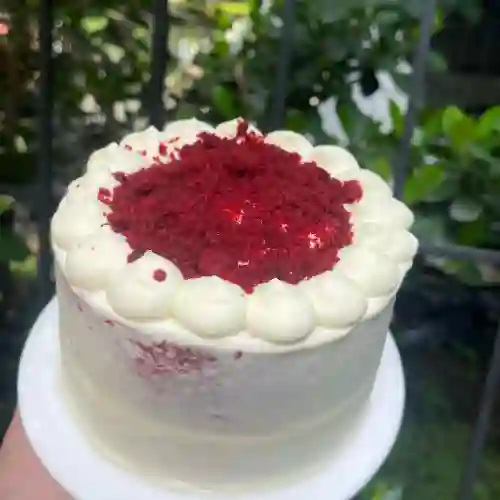 Torta Red Velvet con Queso Crema