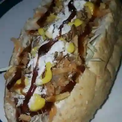 Perro Caliente Americano Mix + Papas