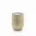 Vaso Doble Pared en Acero Inox Gold Ambiente Gourmet