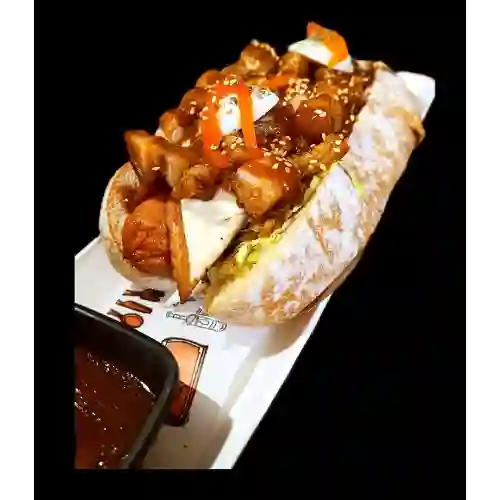 Hot Dog de Chicharrón