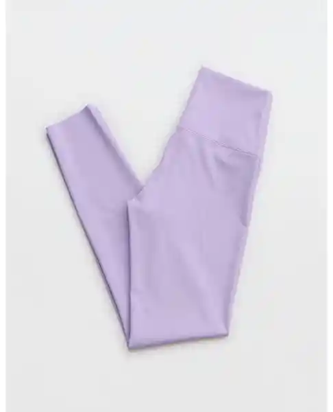 Leggings Aerie Color Morado Talla MED REGULAR American Eagle