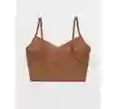 Top Deportivo Café Talla Medium American Eagle