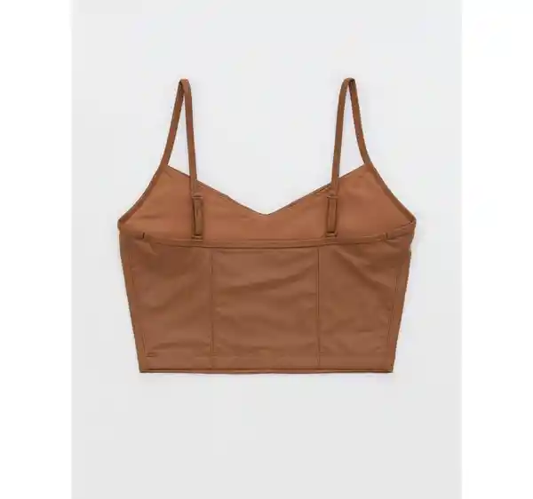 Top Deportivo Café Talla Medium American Eagle