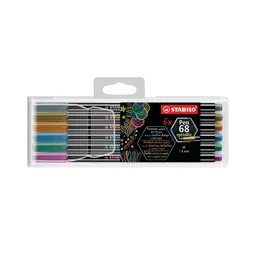 Stabilo Rotulador Pen 68 Metallic Surtido