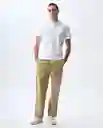 Camiseta Hombre Blanco Talla M 801G003_BLA110601 Americanino