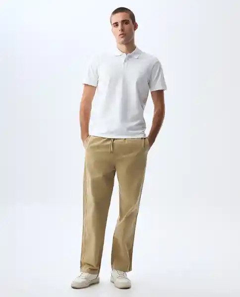 Camiseta Hombre Blanco Talla M 801G003_BLA110601 Americanino