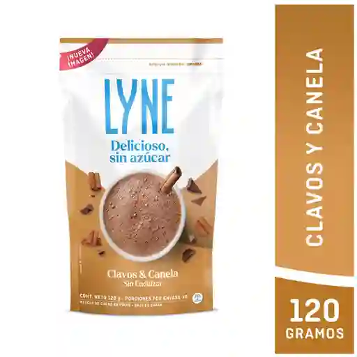 Lyne Chocolate en Polvo con Clavos y Canela Sin Endulzar