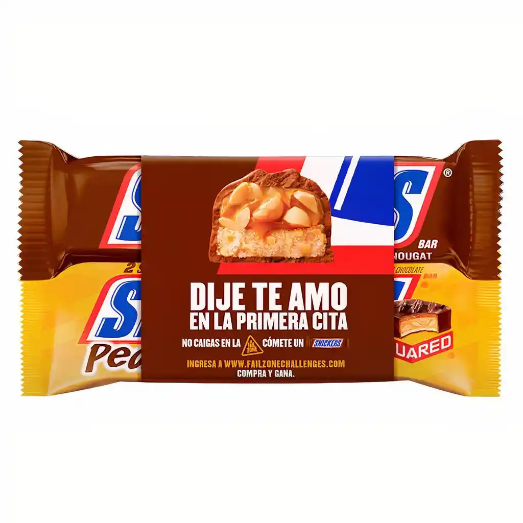 Snickers Dúo Original + Mantequilla de Maní