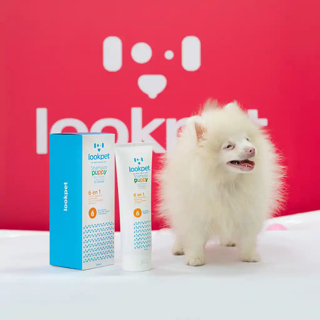 Lookpet Shampoo Puppy Para Perros Cachorros 6 En 1 - 250ml