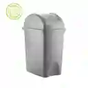 Estra Papelera Vaivén Gris de 10 L 4-1047855