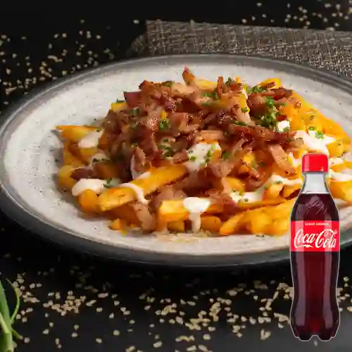 Combo Cheese Fries + Coca-Cola Sabor Original 400 ml