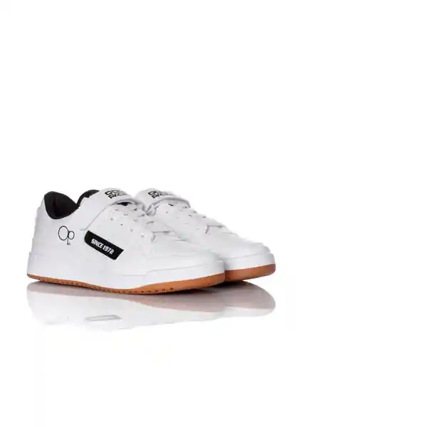 Ocean Pacific Tenis de Hombre Talla 42 Color Blanco/Negro