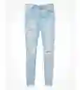 Jean Jegging Azul Talla 2 Regular Mujer American Eagle