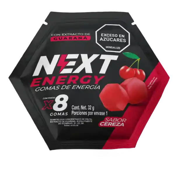 Next Goma de Energía Cereza