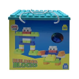 Play And Joy Set de Bloque Building Blocks Azul