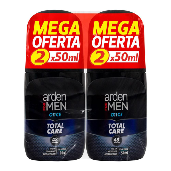 Arden For Men Desodorante Once en Roll On 2 x 50 ml