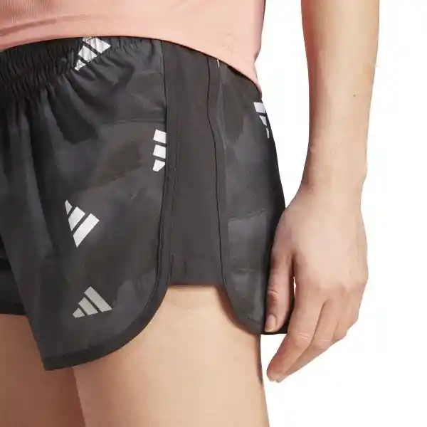 Adidas Short Run it Bl Para Mujer Negro Talla L4