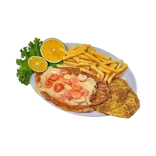 Trucha con Camarones