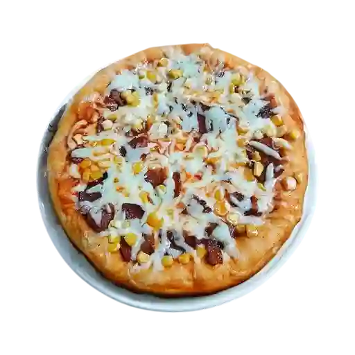 Pizza Tocineta BBQ y Maíz