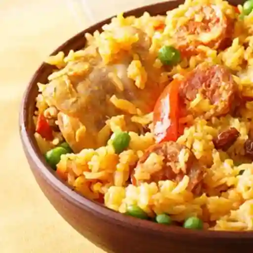 Arroz atolldo con cerdo