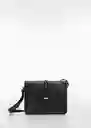 Bolso P Iván Negro Mujer Mango