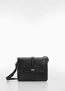 Bolso P Iván Negro Mujer Mango
