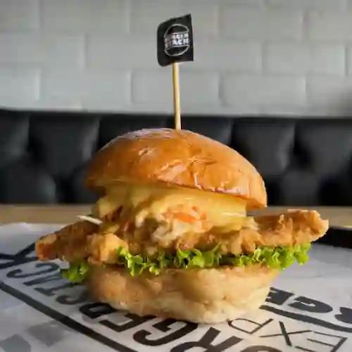 Combo chicken burger