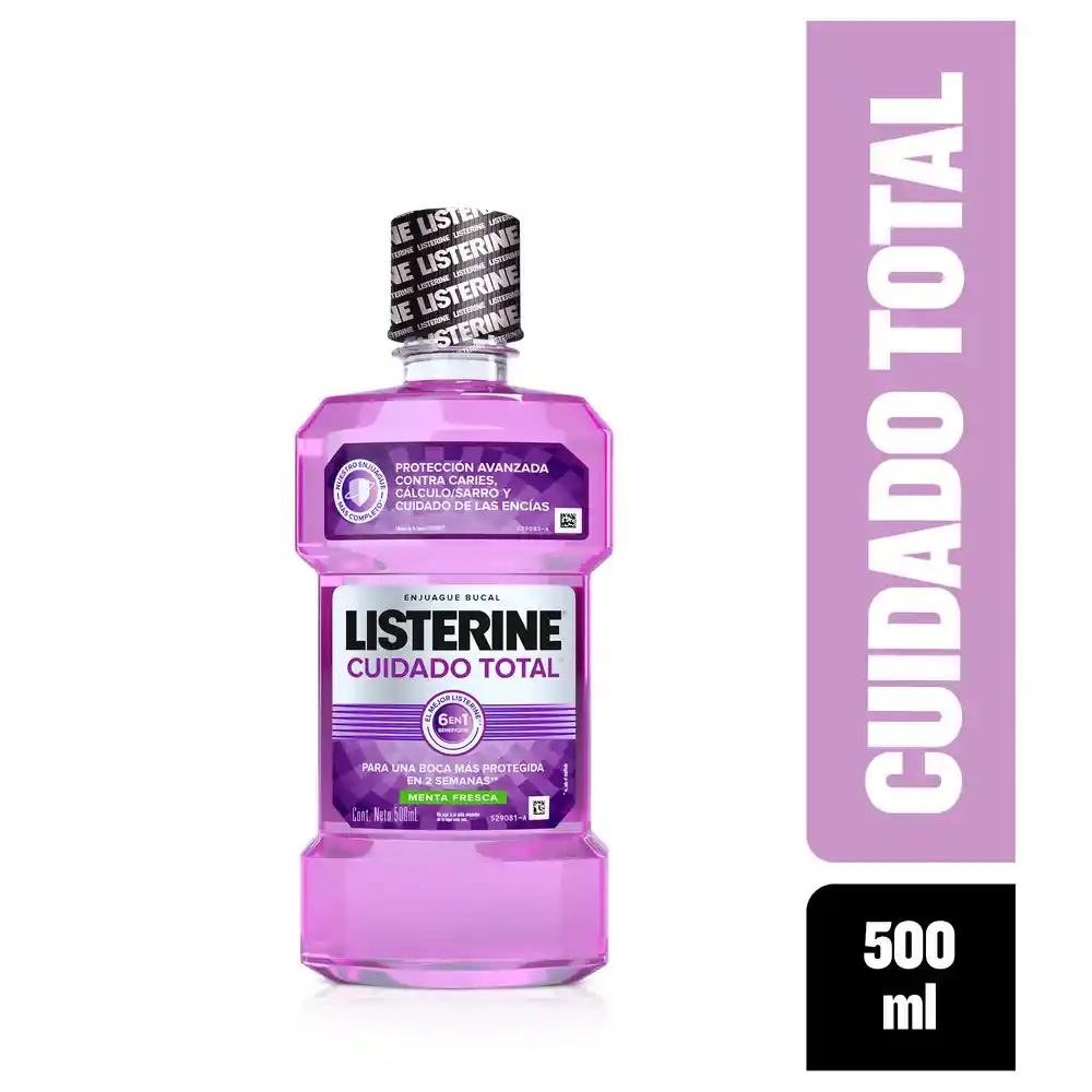 Enjuague Bucal LISTERINE Cuidado Total 500 ML