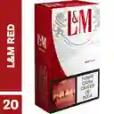 L&M Red ​x 20 Cigarrillos