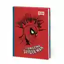 Cuaderno Tapa Dura Spiderman Cuadriculado 100 Hojas Cosido Scribe