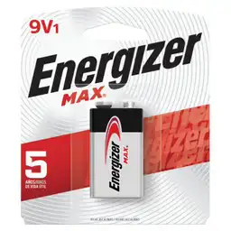 Energizer Max Pila Alcalina 9V