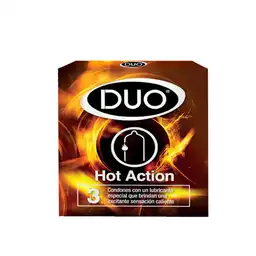 Duo Preservativo Hot Action 