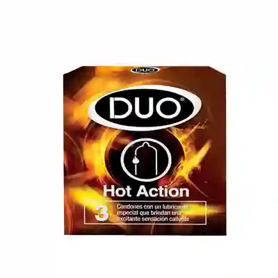 Duo Preservativo Hot Action 