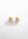 Pendientes Dana Oro Talla 99 Mujer Mango