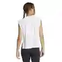 Adidas Polera Power Bl Tk Blanco Para Mujer Talla M