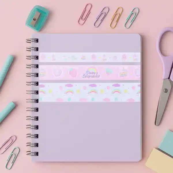 Set de Cinta Adhesiva Serie Mis Pastelitos Rollos Miniso