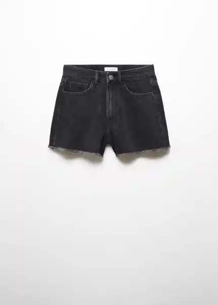 Short Shorty Tejano Negro Talla 21 Niñas Mango