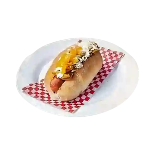 Perro Caliente Hawaiano Suizo