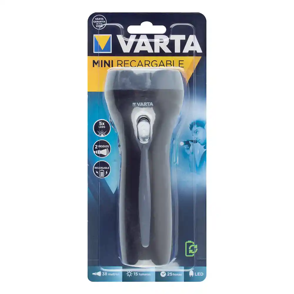 Linterna Recagarble Varta 5 LED