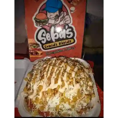 Salchipapa Super Sebas