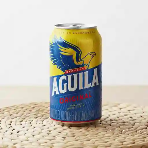 Cerveza aguila lata 330 ml