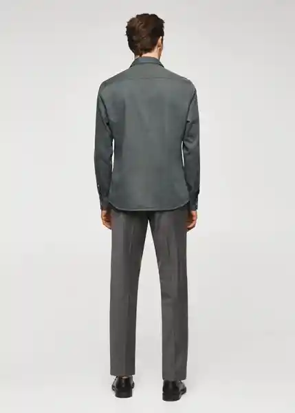 Camisa Arthur Khaki Talla XXL Hombre Mango