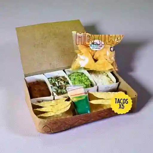 Tacos Combo Mexicando X 5
