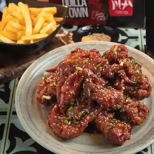 Alitas bbq
