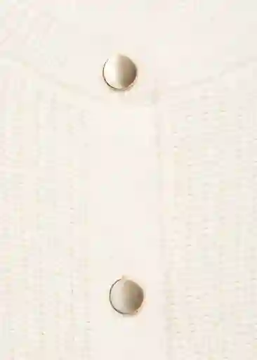 Cárdigan Toti Crudo Talla L Mujer Mango