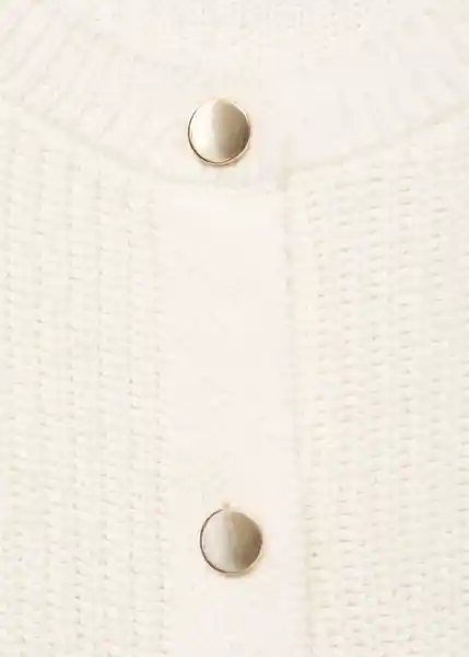 Cárdigan Toti Crudo Talla L Mujer Mango