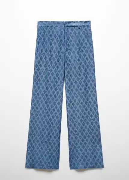 Pantalón Apatitap Azul Talla 18 Niña Mango