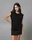 Camiseta Mujer Negro XL 202G017_NEG194004 Rifle