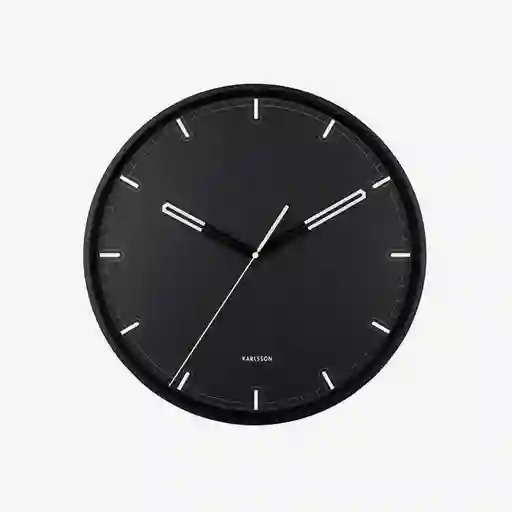 Inkanta Reloj de Pared Hierro Negro